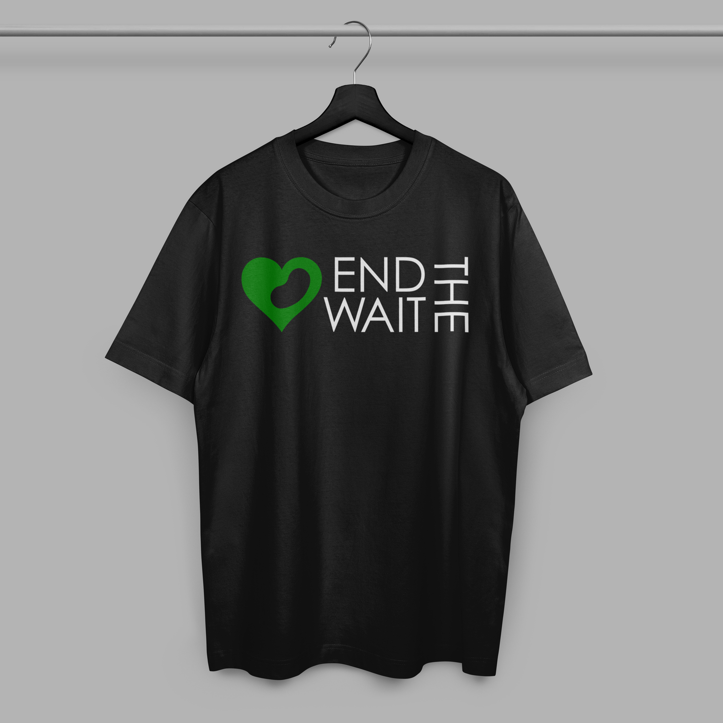 End The Wait Black Tee